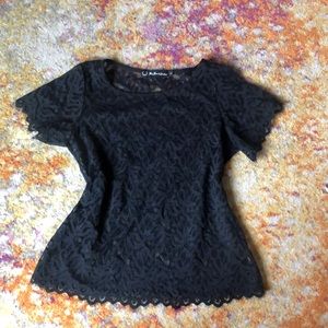 For Love and Lemons lace shirt